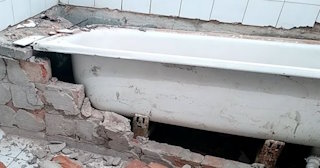 Демонтаж ванной комнаты в Партизанске - стоимость работ от 813 руб. | Сварной-Прт